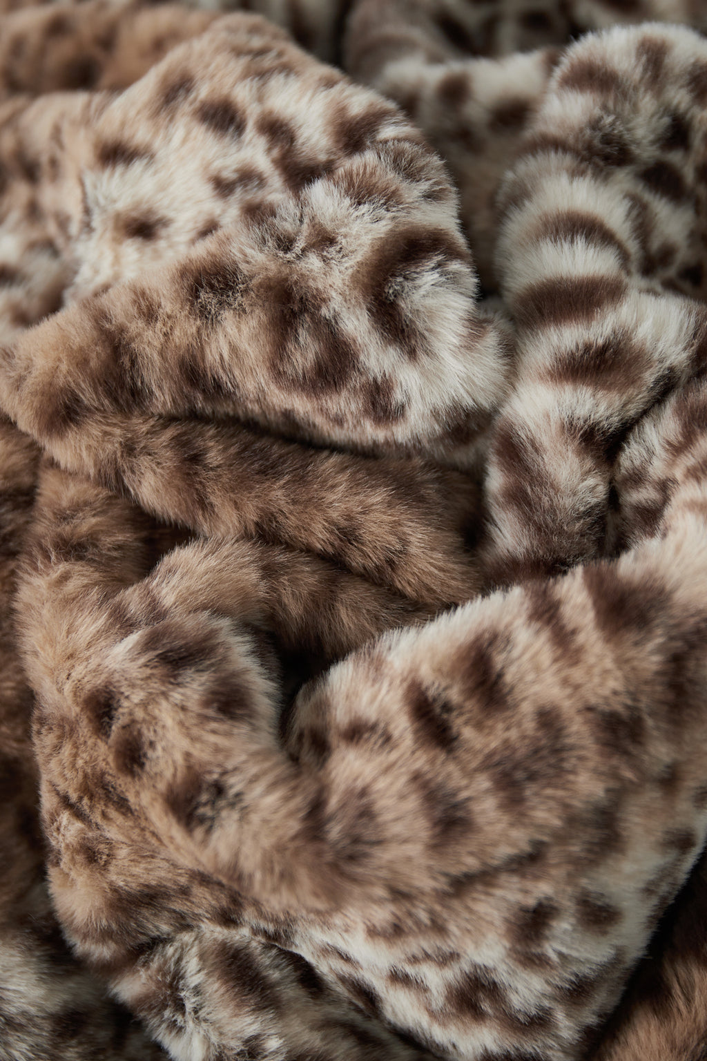 Leopard print coat