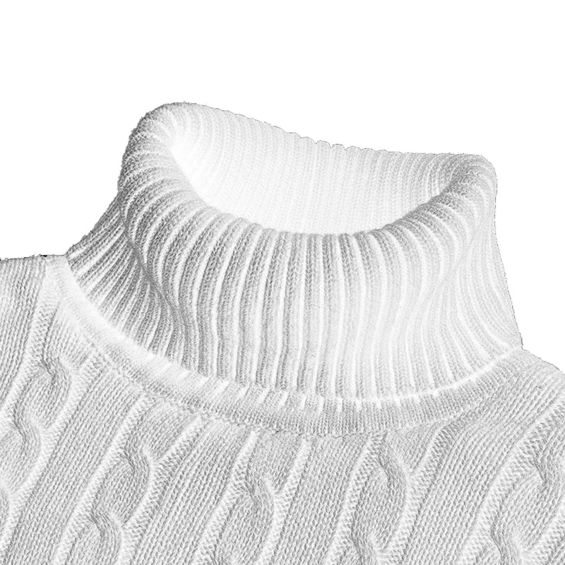 2025 New Men's High Neck Sweater
