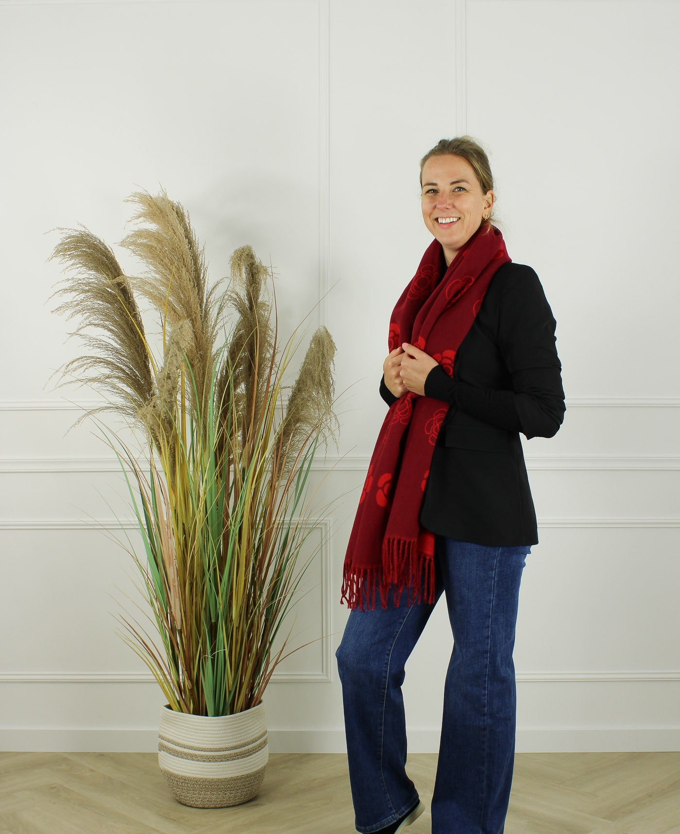 Sjaal Luisa - Bordeaux