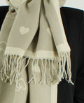 Sjaal Lovebe – Licht Taupe