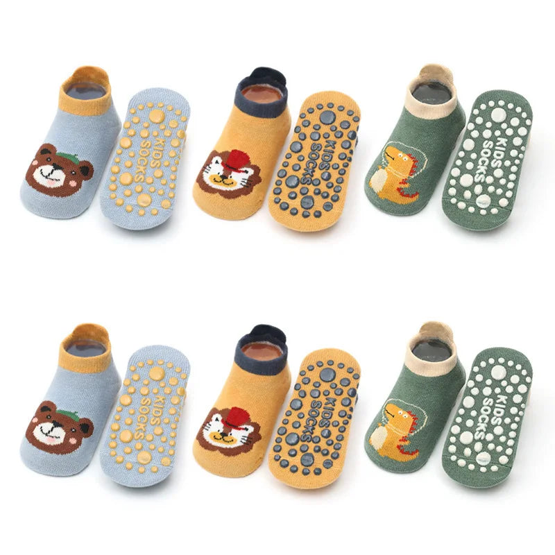 6 Pairs Kids Cotton Socks